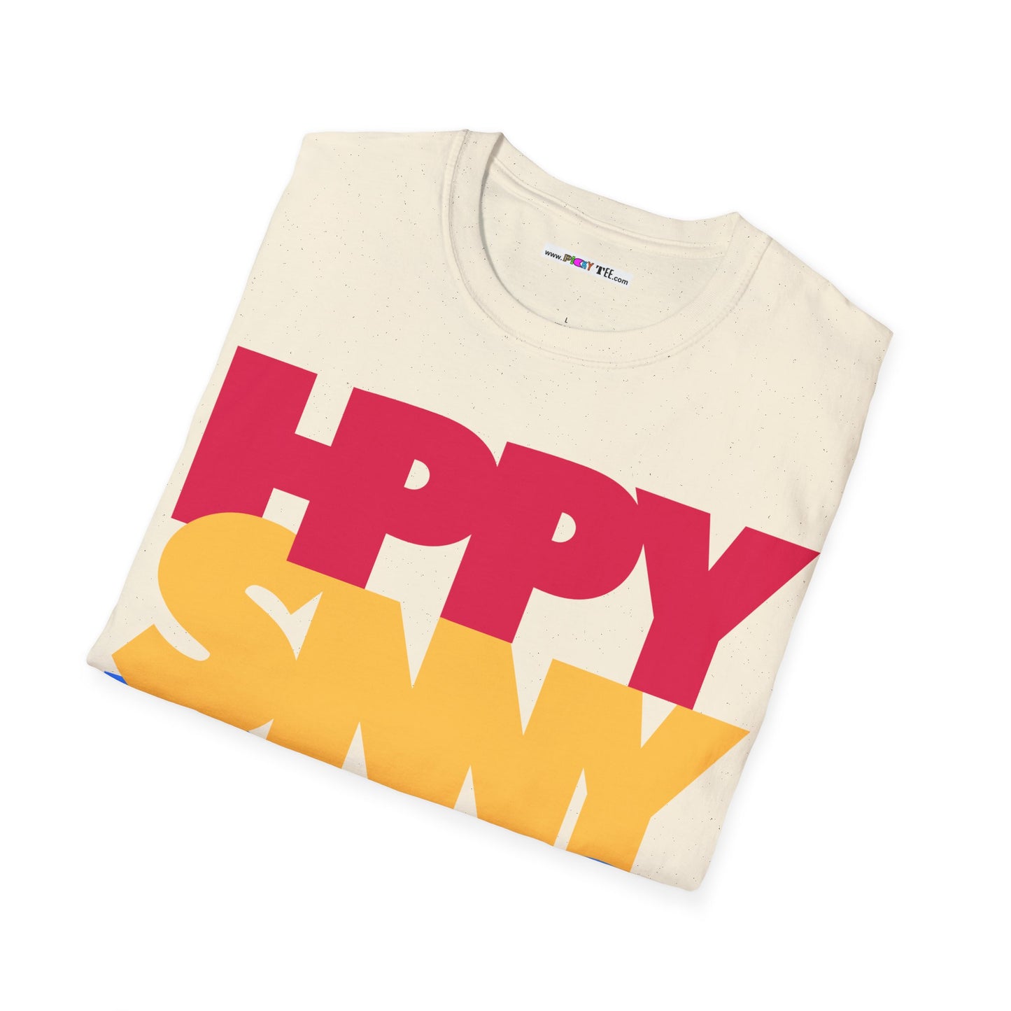 HPPY SNNY DYS Unisex Softstyle 100% Cotton T-Shirt