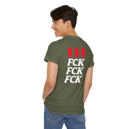 FCK FCK FCK Unisex Heavy Cotton Tee