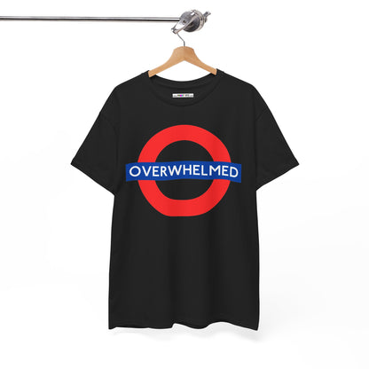OVERWHELMED Unisex Heavy Cotton Tee