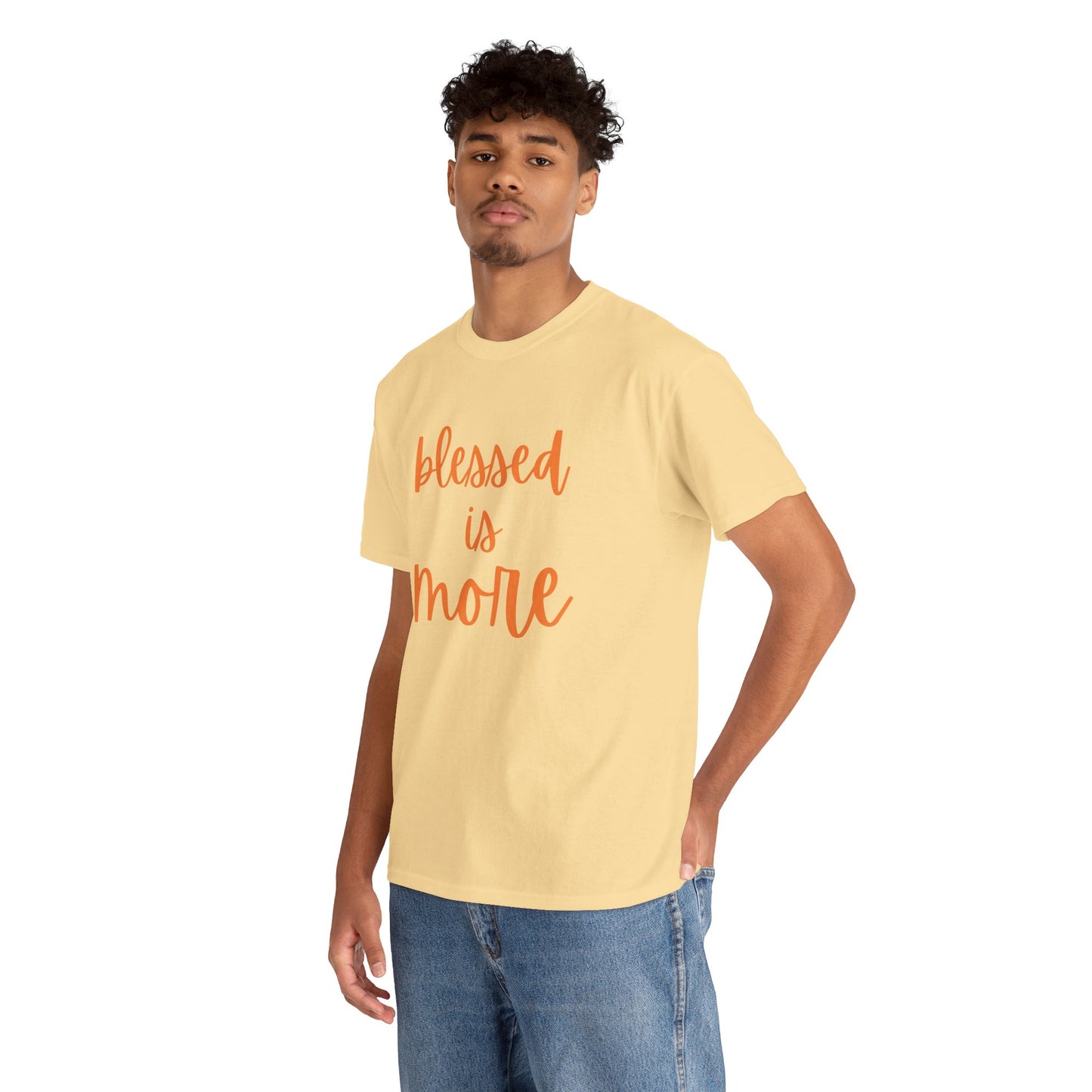 blessed is MORE Unisex Heavy Cotton Tee