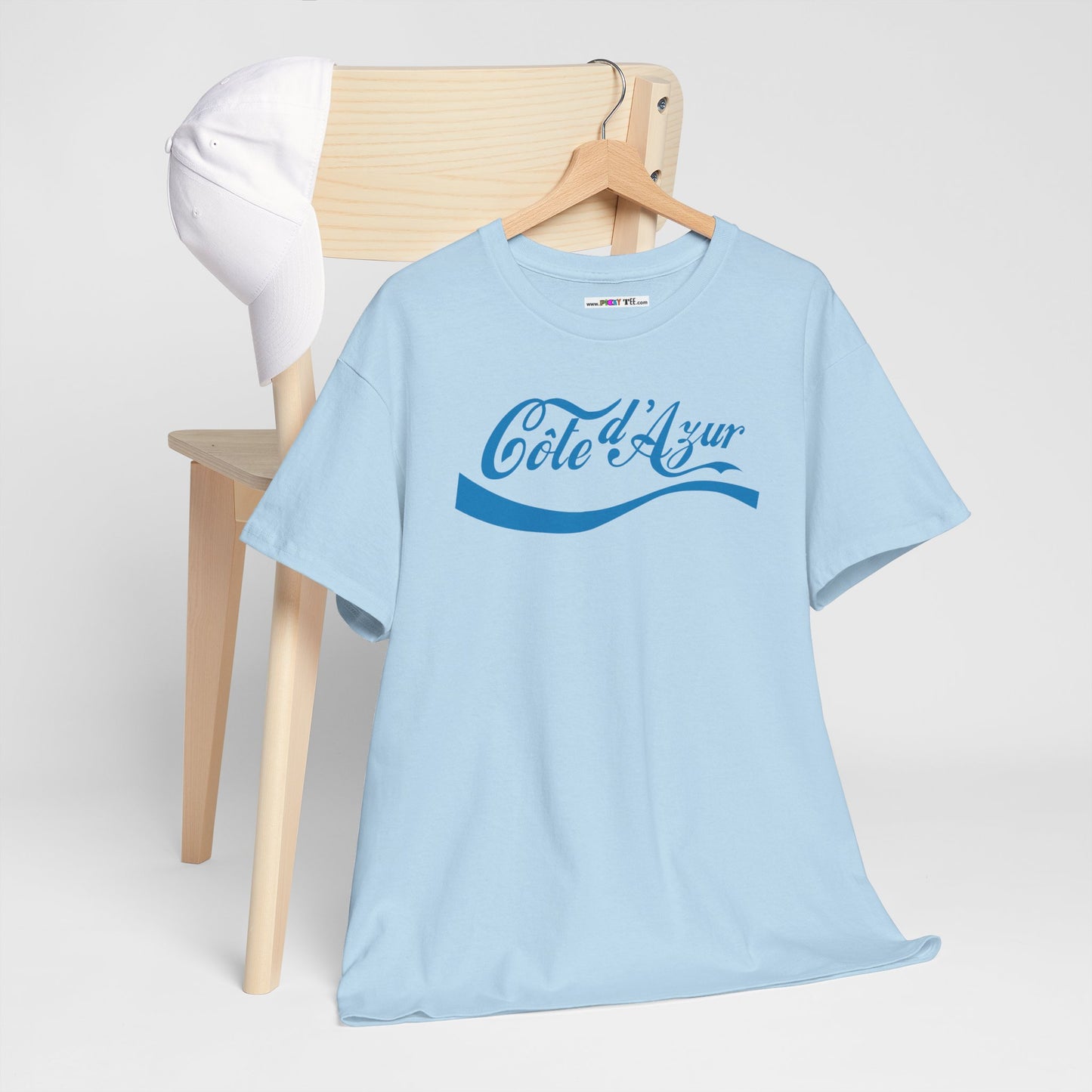 Côte d'Azur Unisex Heavy Cotton Tee
