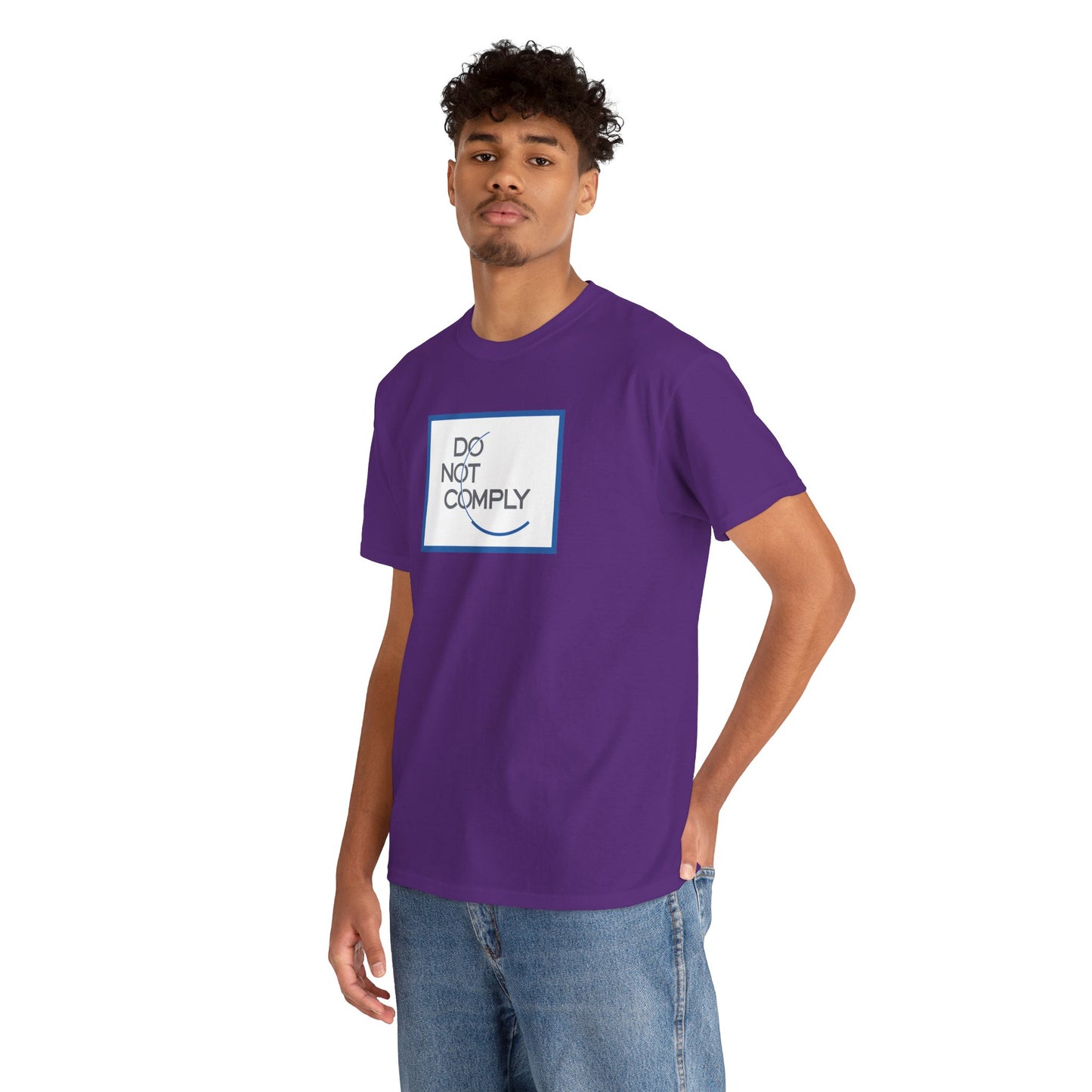 DO NOT COMPLY Unisex Heavy Cotton Tee