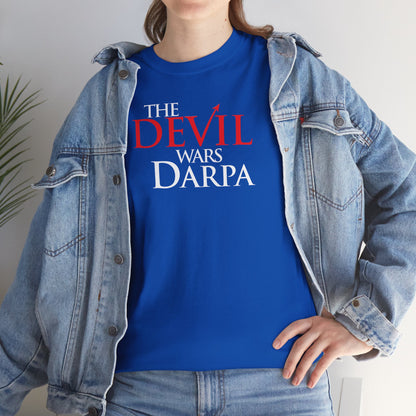 THE DEVIL WARS DARPA Unisex Heavy Cotton Tee