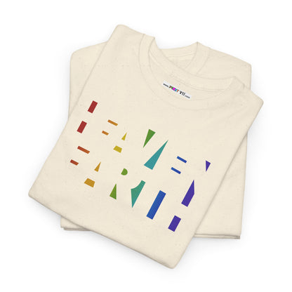 HEAVEN ON EARTH Unisex Heavy Cotton Tee — here now.