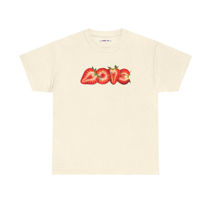 BERRY MUCH LOVE Unisex Heavy Cotton Tee