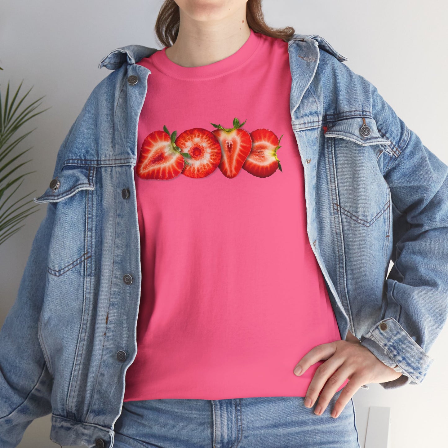 BERRY MUCH LOVE Unisex Heavy Cotton Tee