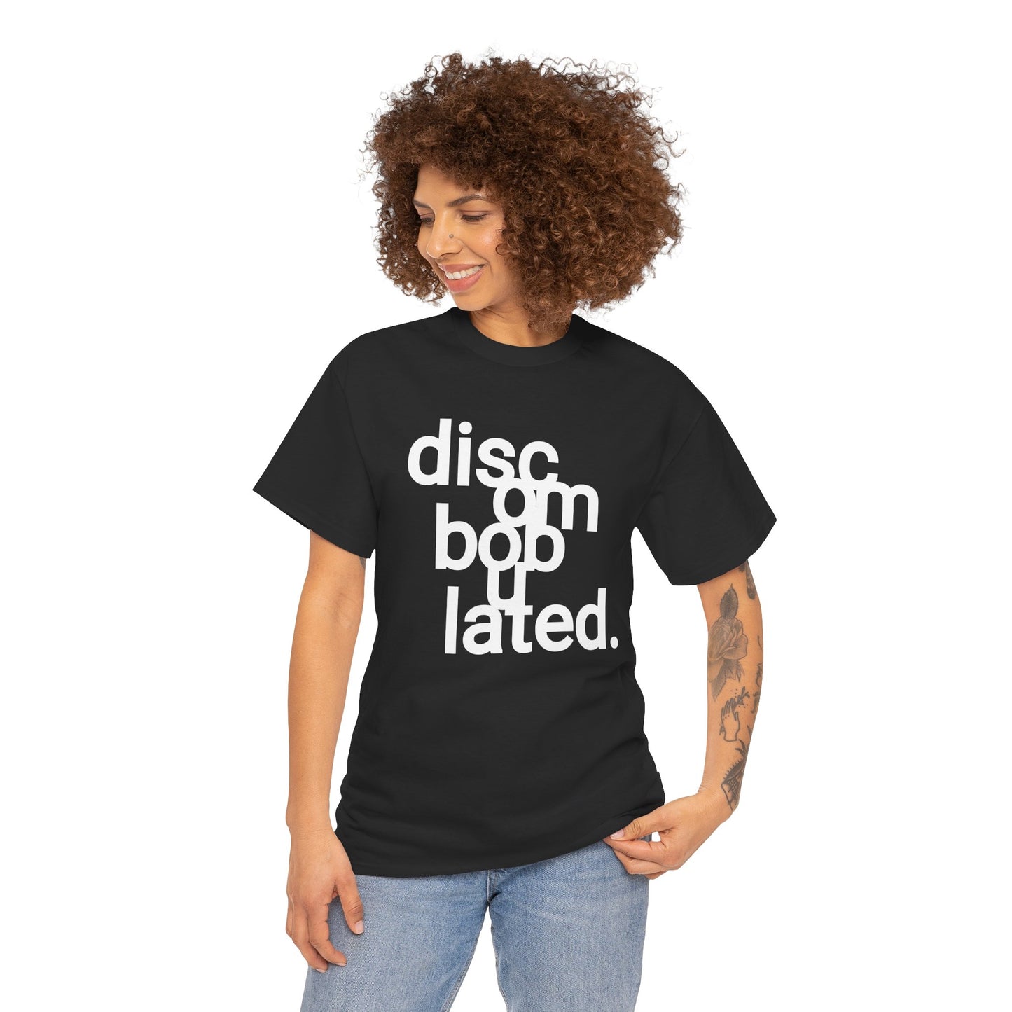 disc om bob u lated. Unisex Heavy Cotton Tee