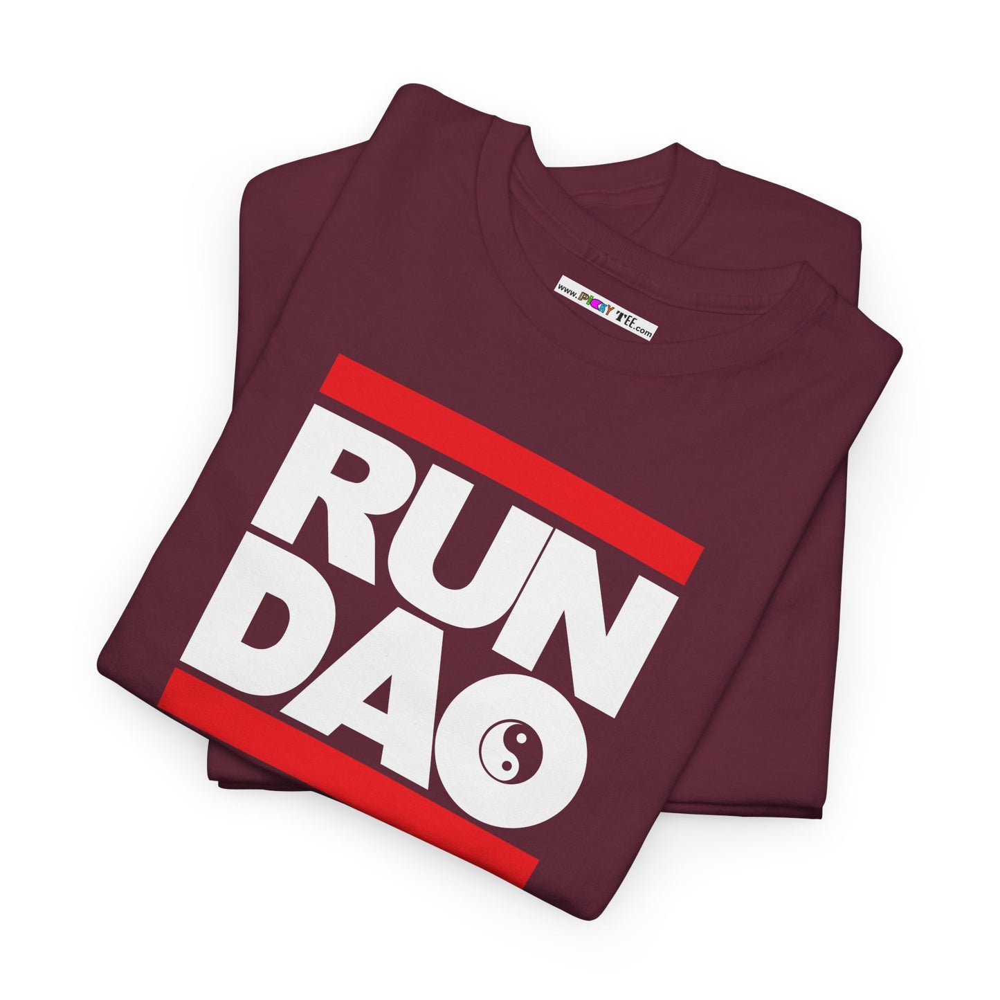 RUN DAO Unisex Heavy Cotton Tee