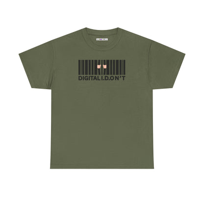 DIGITAL I.D.ON'T Unisex Heavy Cotton Tee