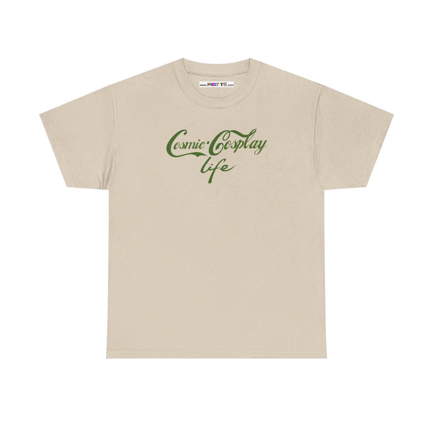 Cosmic Cosplay Life Unisex Heavy Cotton Tee