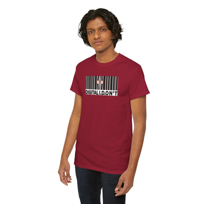 DIGITAL I.D.ON'T Unisex Heavy Cotton Tee