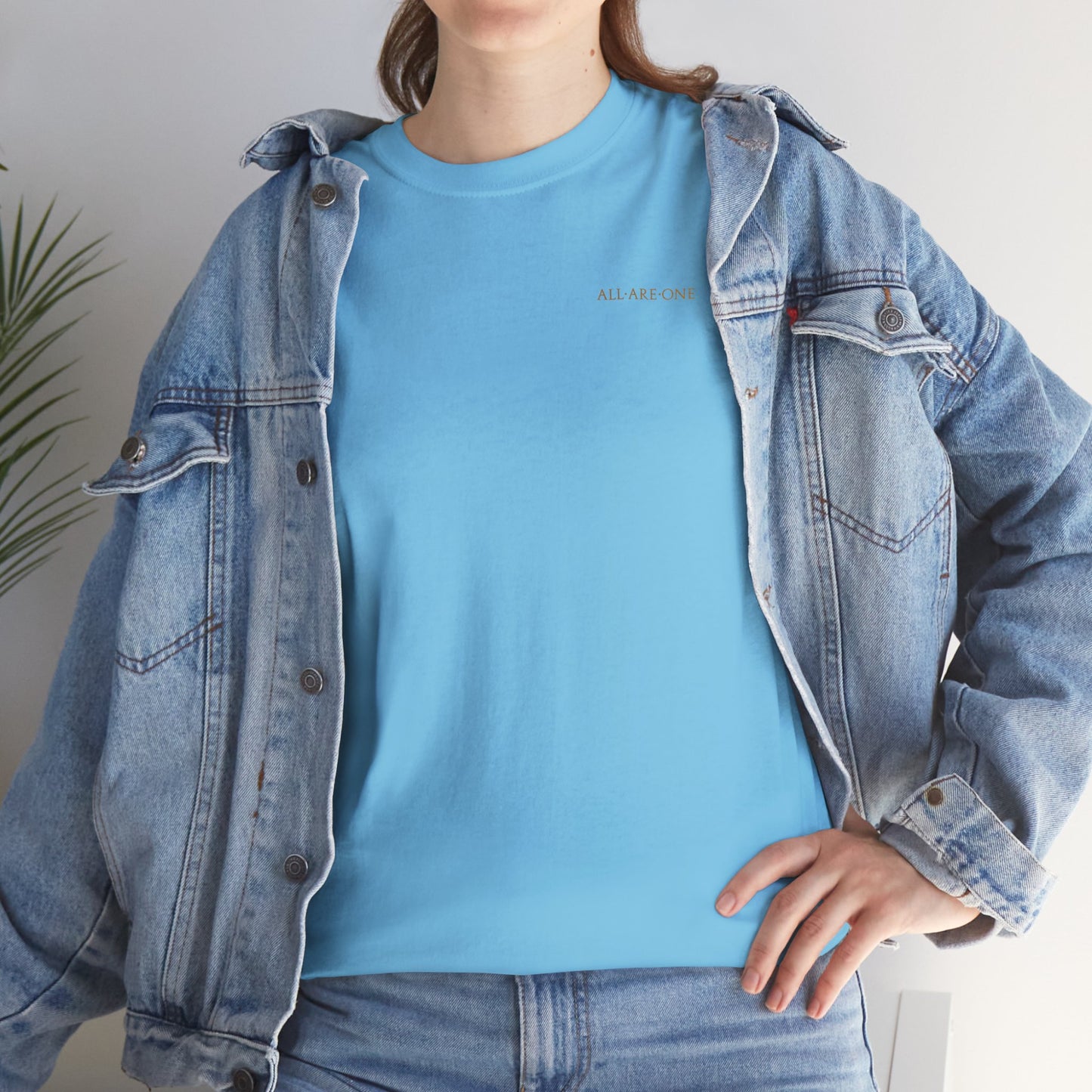 ALL ARE ONE Unisex Heavy Cotton Tee
