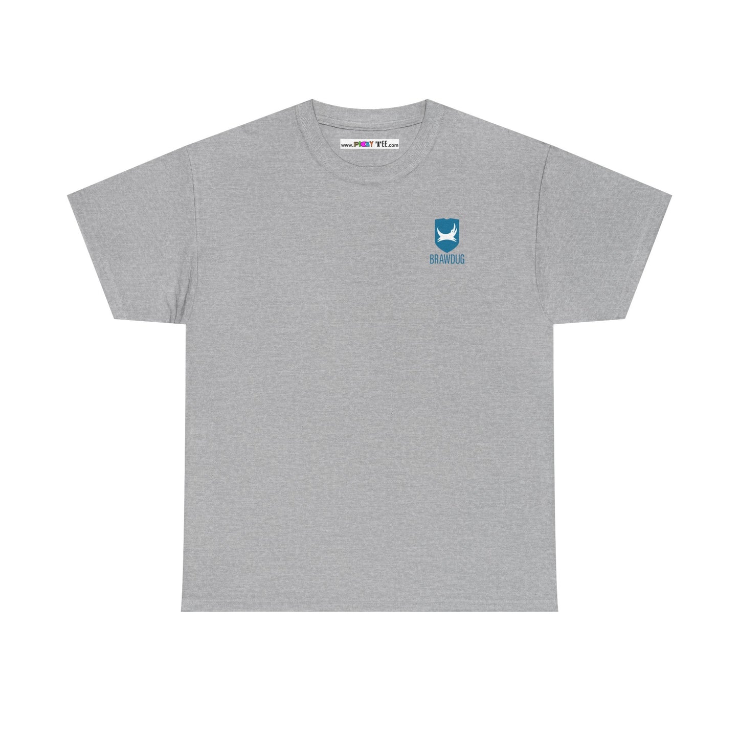 BRAWDUG Unisex Heavy Cotton Tee