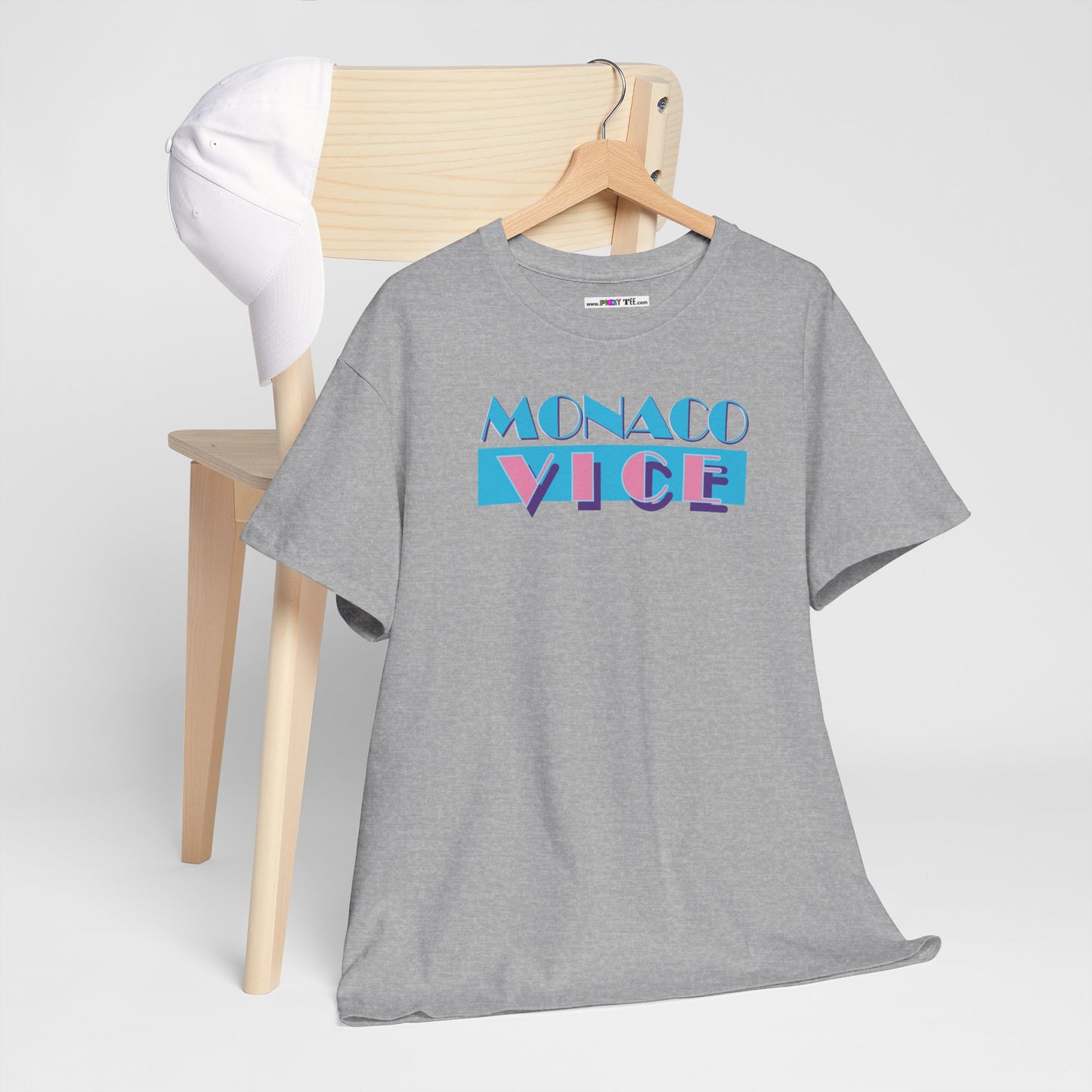 MONACO VICE Unisex Heavy Cotton Tee