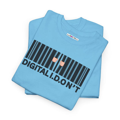 DIGITAL I.D.ON'T Unisex Heavy Cotton Tee