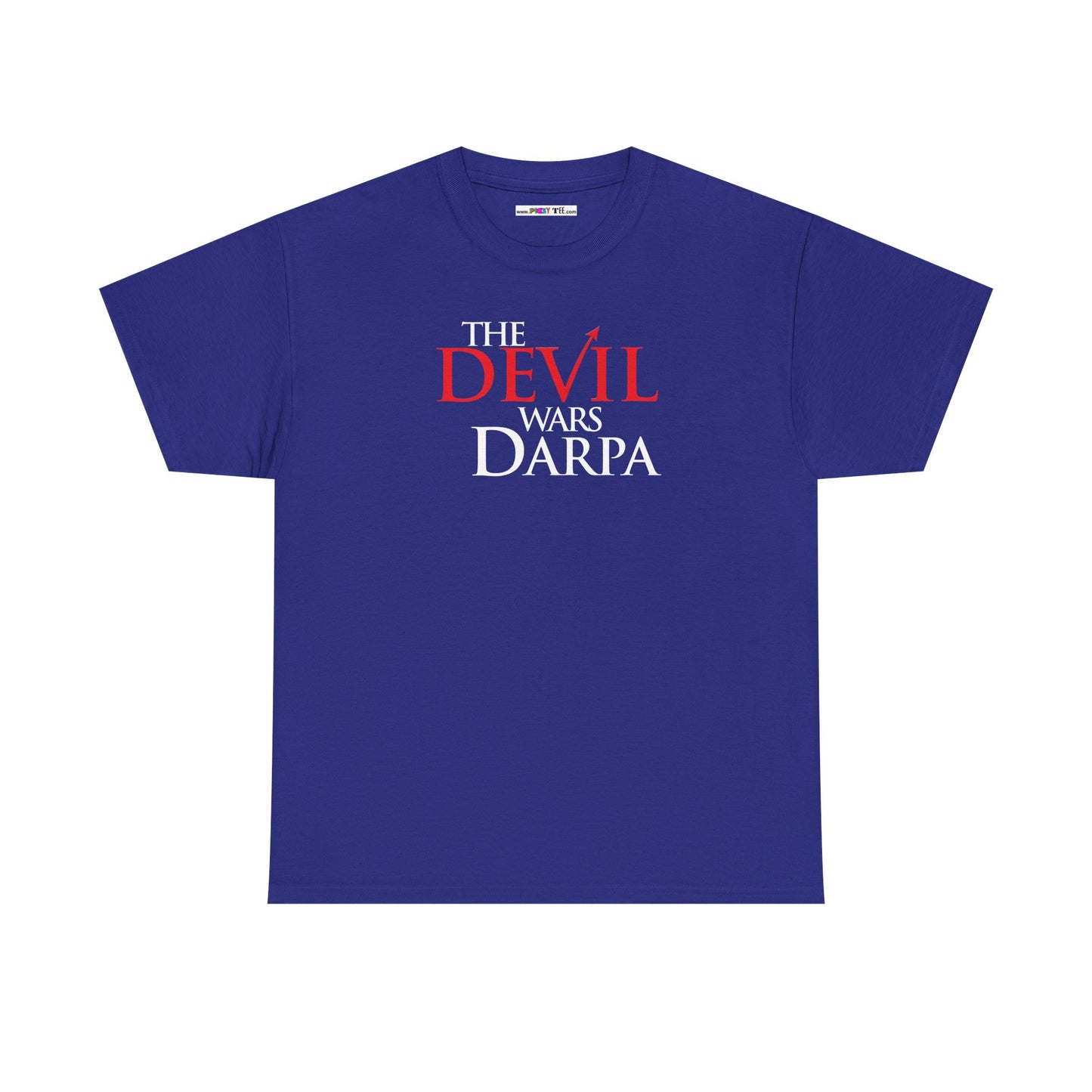 THE DEVIL WARS DARPA Unisex Heavy Cotton Tee