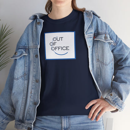 OUT OF OFFICE Unisex Heavy Cotton Tee