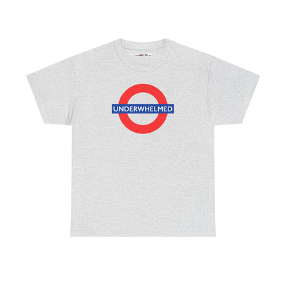 UNDERWHELMED Unisex Heavy Cotton Tee