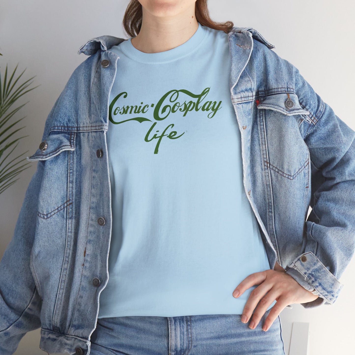 Cosmic Cosplay Life Unisex Heavy Cotton Tee