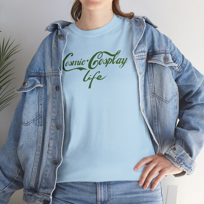 Cosmic Cosplay Life Unisex Heavy Cotton Tee