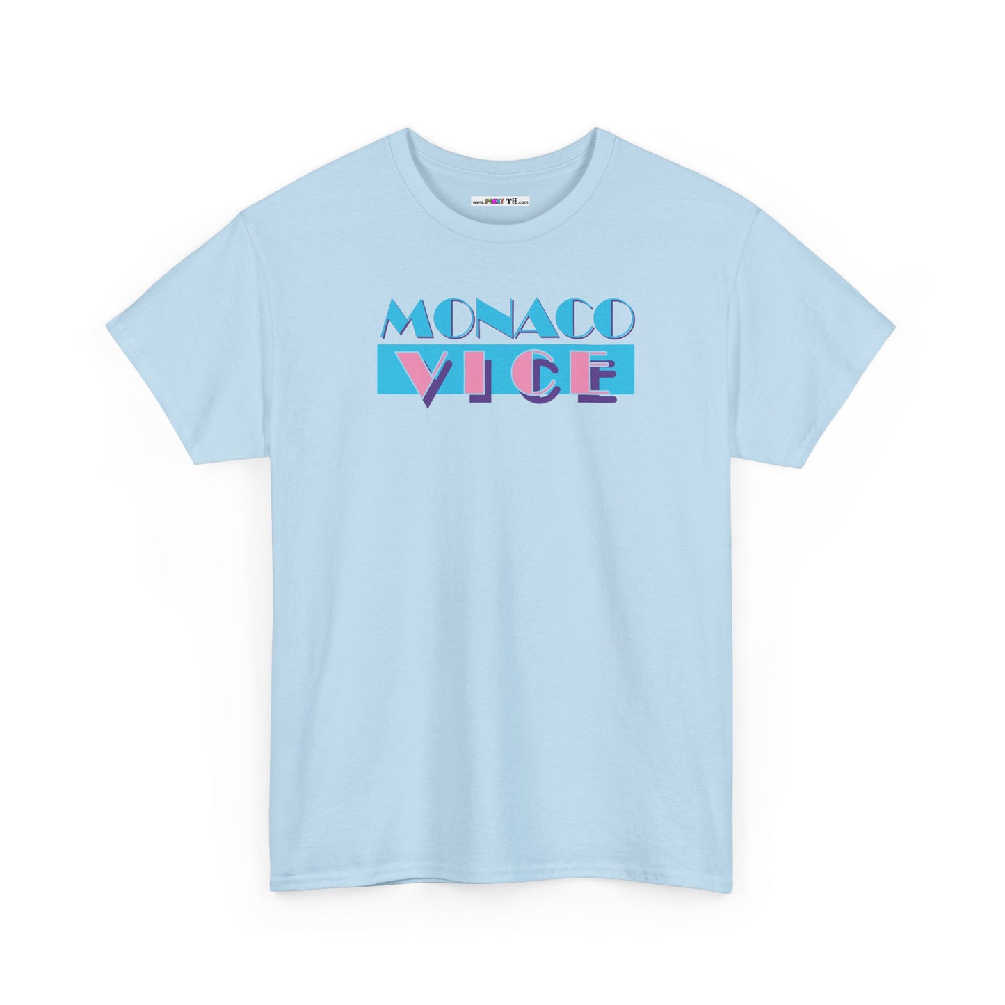 MONACO VICE Unisex Heavy Cotton Tee