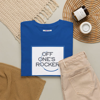 OFF ONE'S ROCKER Unisex Heavy Cotton Tee