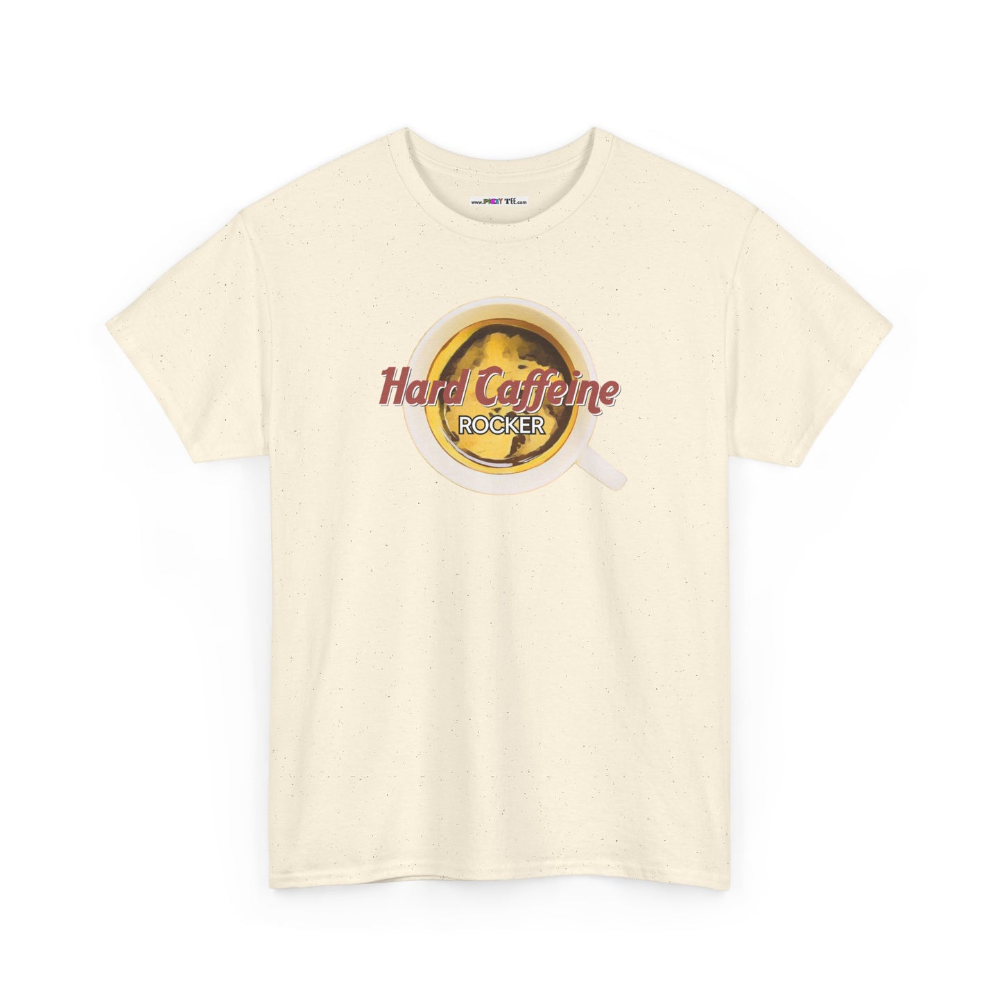 Hard Caffeine ROCKER Unisex Heavy Cotton Tee