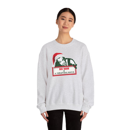 DIE HARD IS A CHRISTMAS MOVIE Unisex Heavy Blend™ Crewneck Sweatshirt