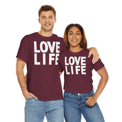 LOVE LIFE Unisex Heavy Cotton Tee