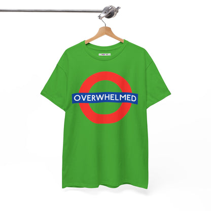 OVERWHELMED Unisex Heavy Cotton Tee