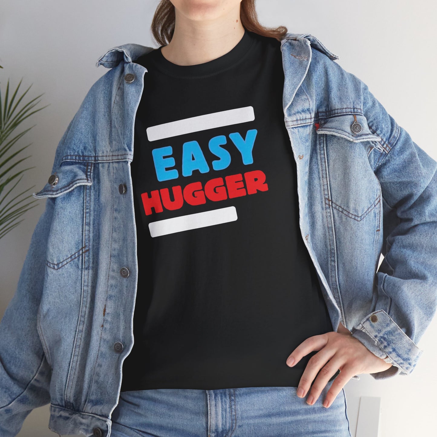 EASY HUGGER Unisex Heavy Cotton Tee