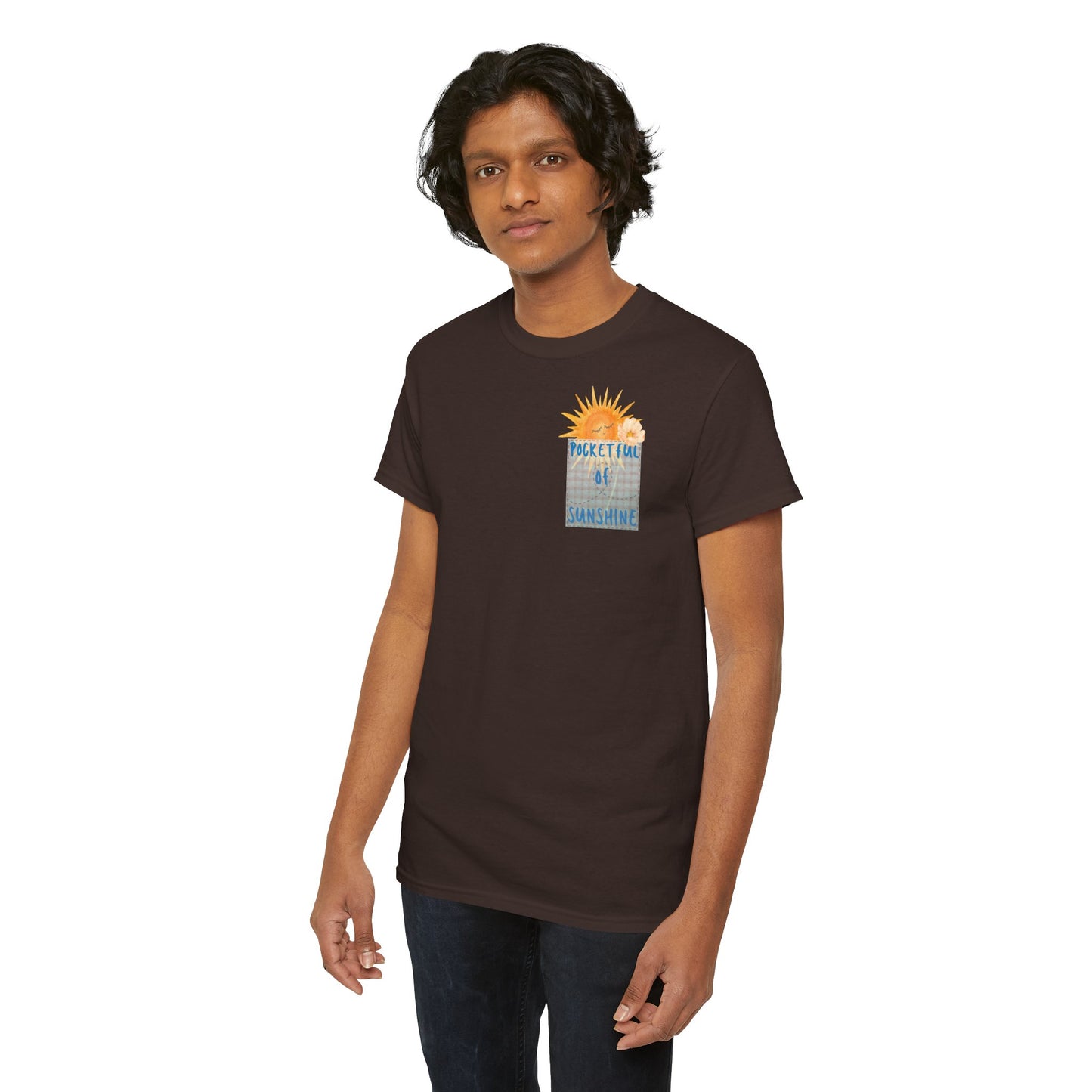 POCKETFUL OF SUNSHINE Unisex Heavy Cotton Tee