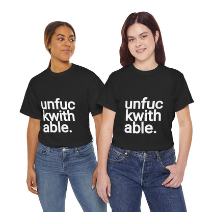 unfuc kwith able. Unisex Heavy Cotton Tee