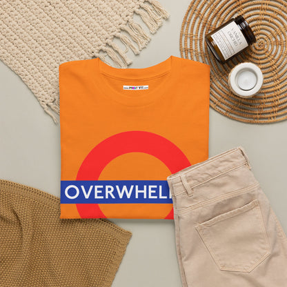 OVERWHELMED Unisex Heavy Cotton Tee