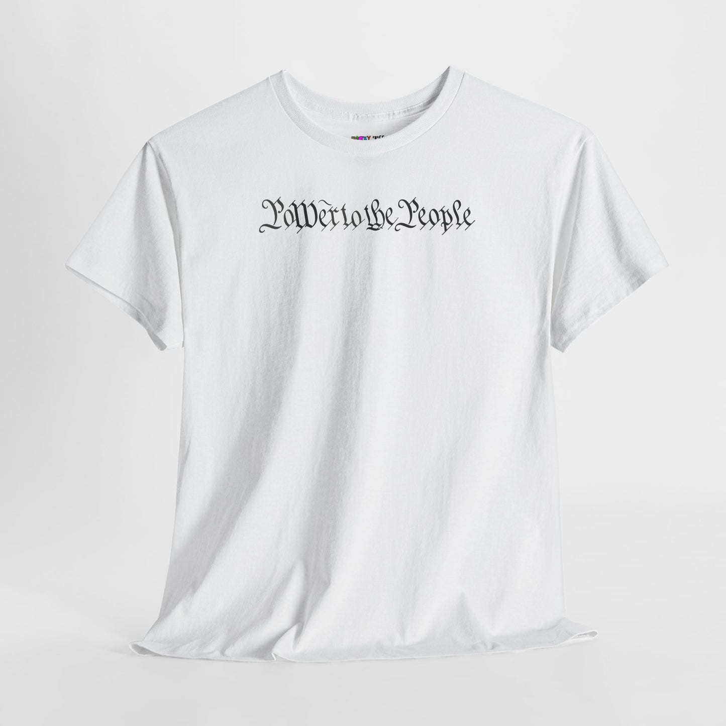 poWEr to THE PEOPLE Unisex Heavy Cotton Tee