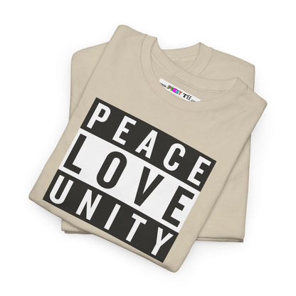 PEACELOVEUNITY Unisex Heavy Cotton Tee