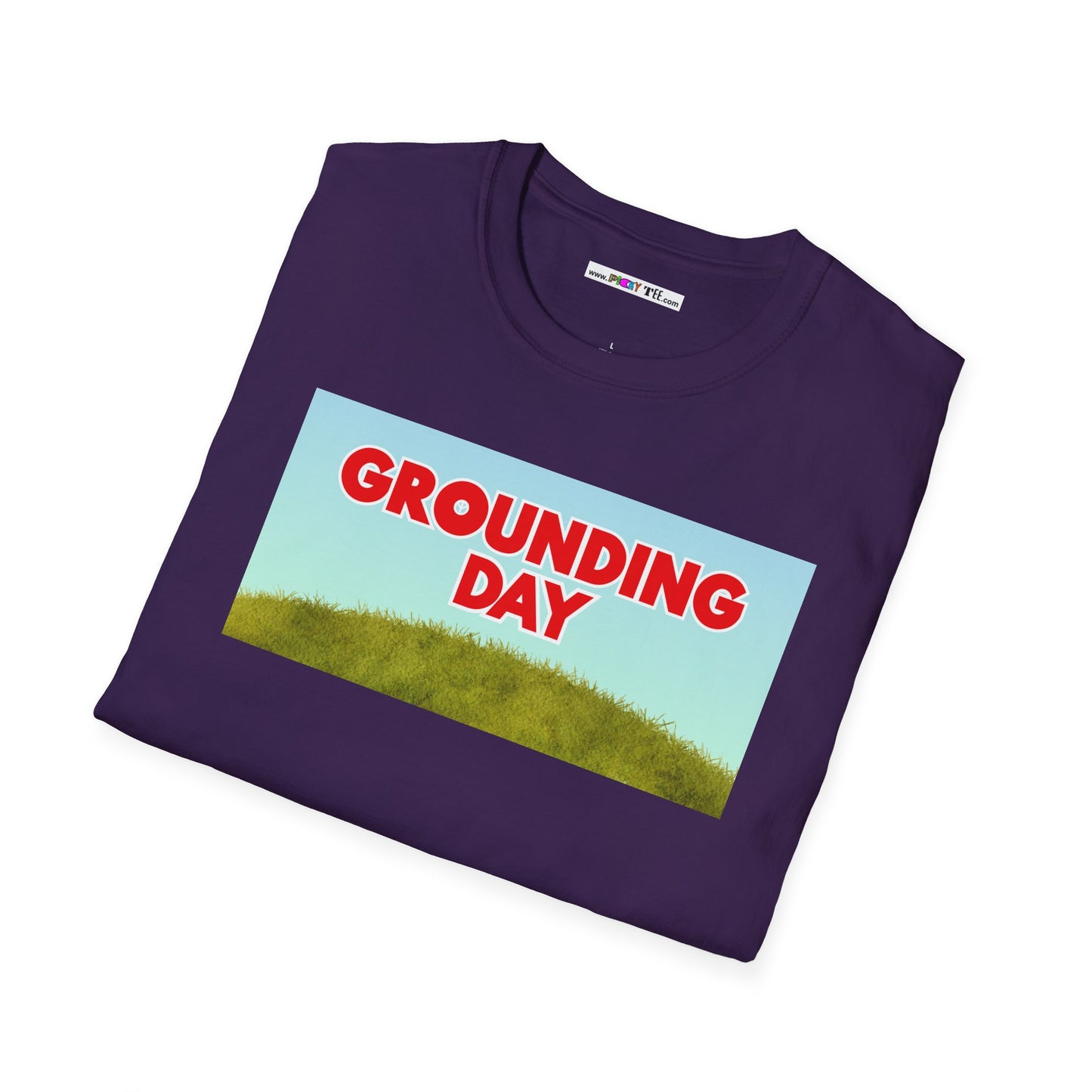 GROUNDING DAY Unisex Softstyle 100% Cotton T-Shirt