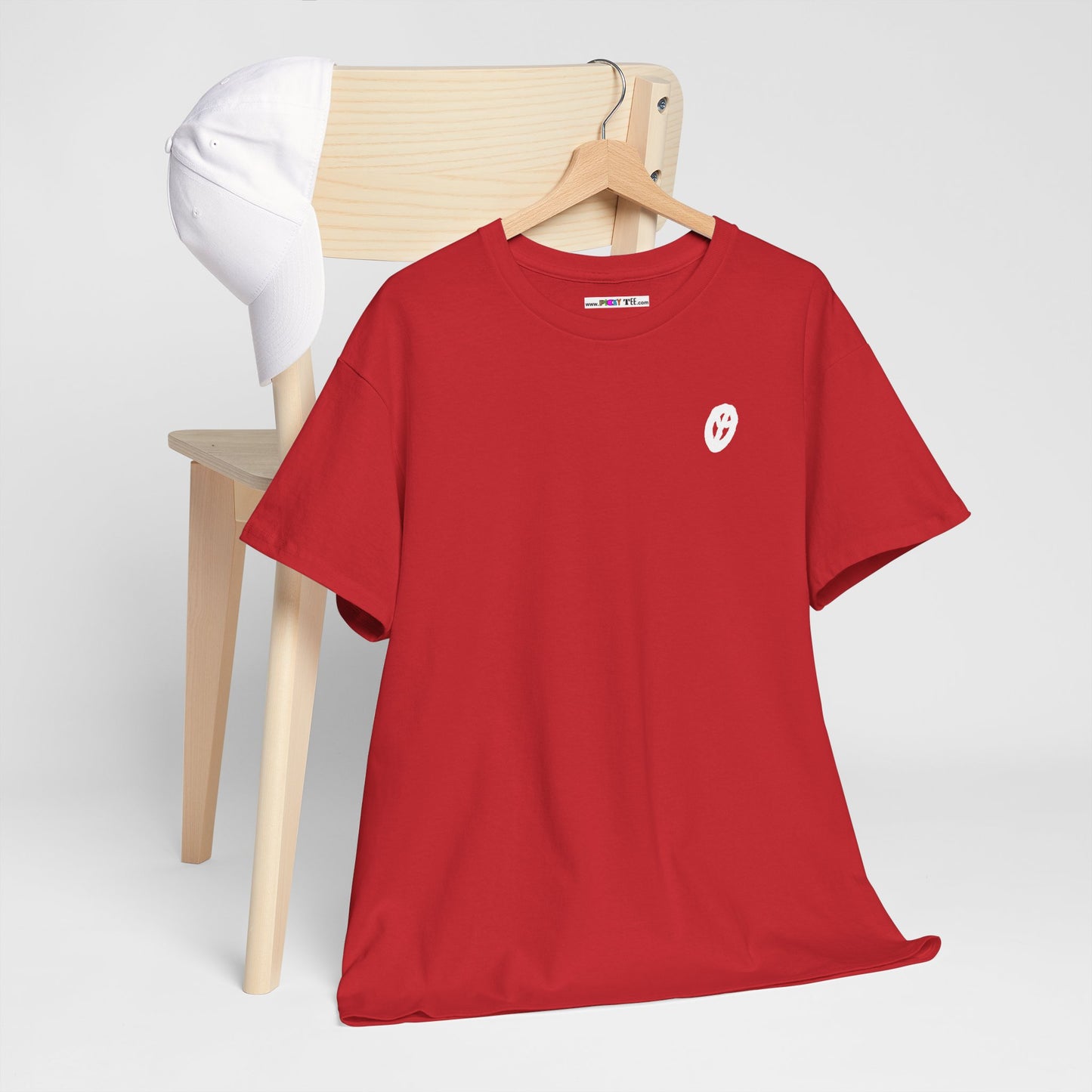 PEACEFULLY! Unisex Heavy Cotton Tee