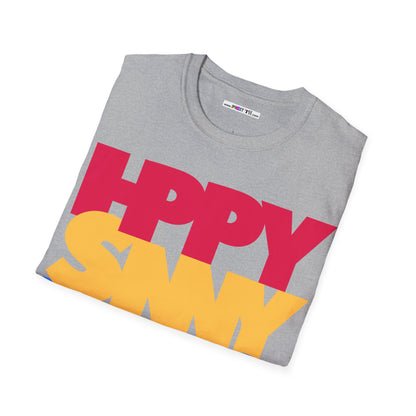 HPPY SNNY DYS Unisex Softstyle 100% Cotton T-Shirt