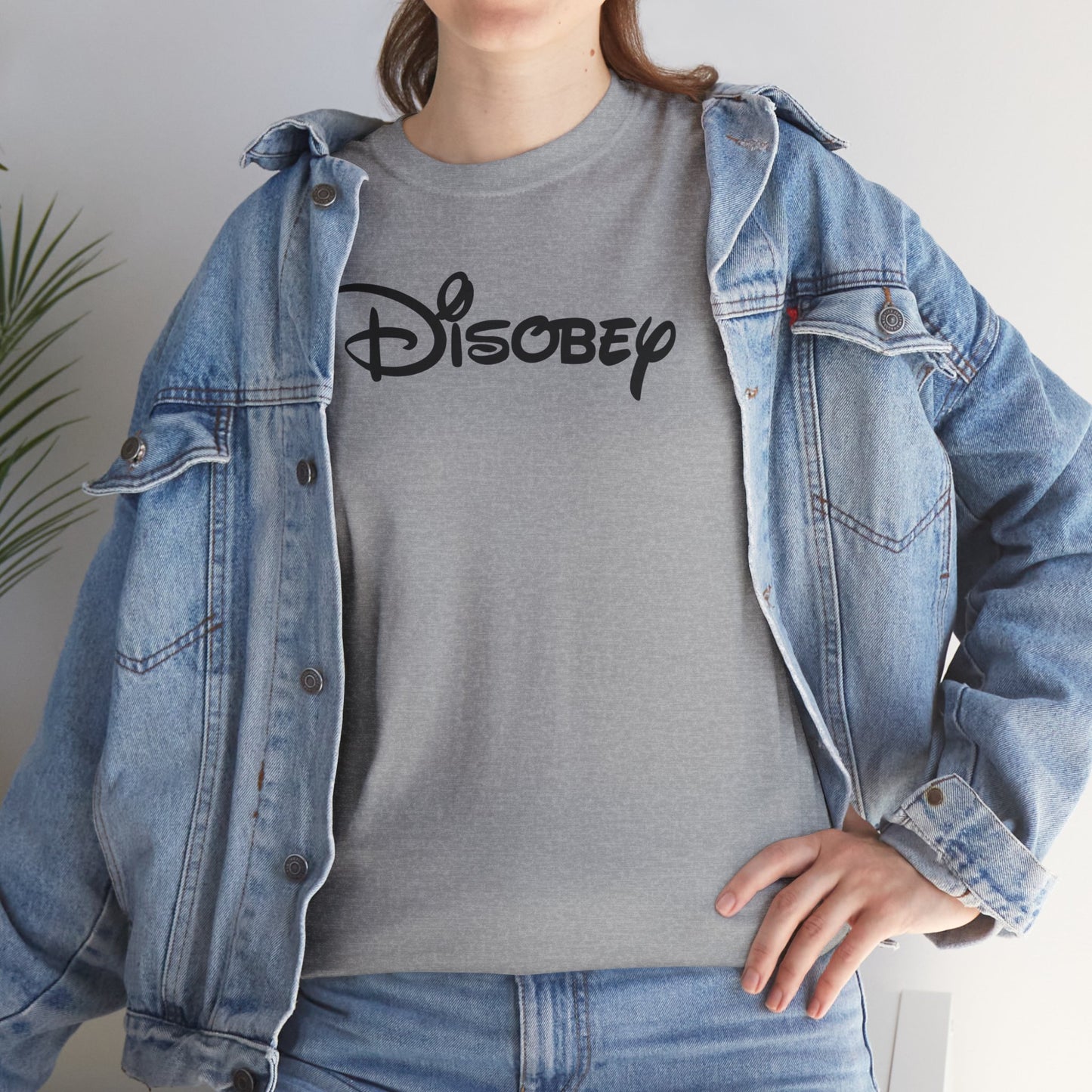 Disobey Unisex Heavy Cotton Tee