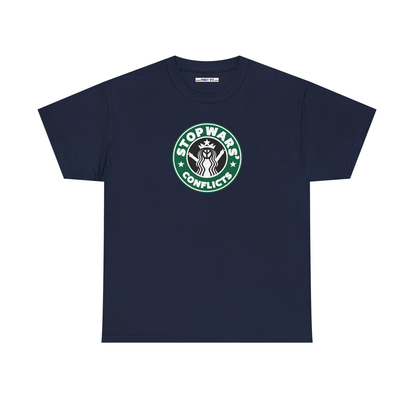 STOP WARS' CONFLICTS Unisex Heavy Cotton Tee