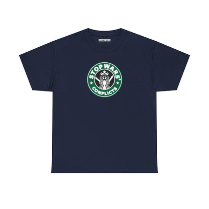 STOP WARS' CONFLICTS Unisex Heavy Cotton Tee