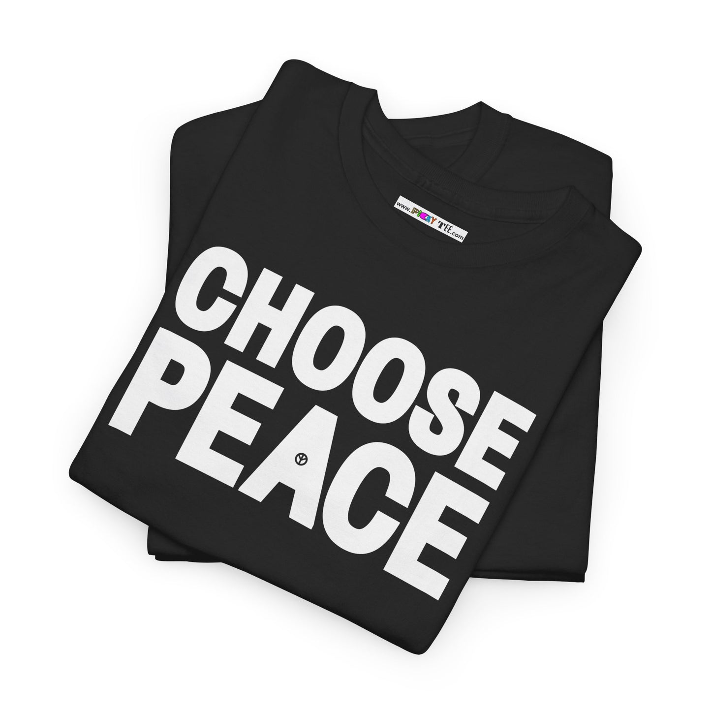 CHOOSE PEACE Unisex Heavy Cotton Tee