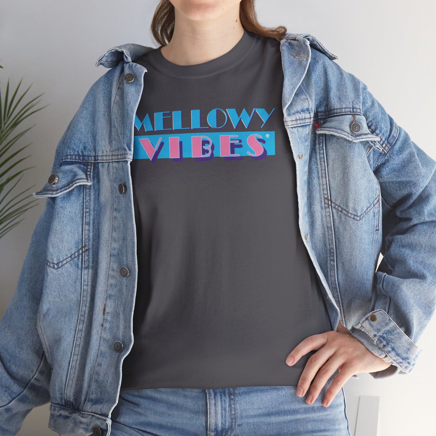 MELLOWY VIBES Unisex Heavy Cotton Tee