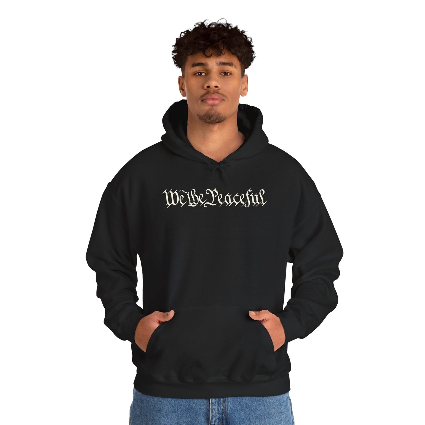 WE THE PEACEFUL Unisex Heavy Blend™ Hooded Sweatshirt