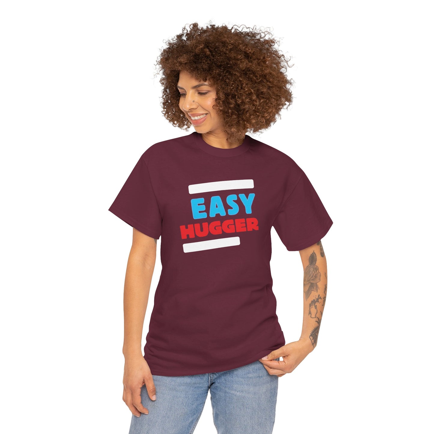 EASY HUGGER Unisex Heavy Cotton Tee