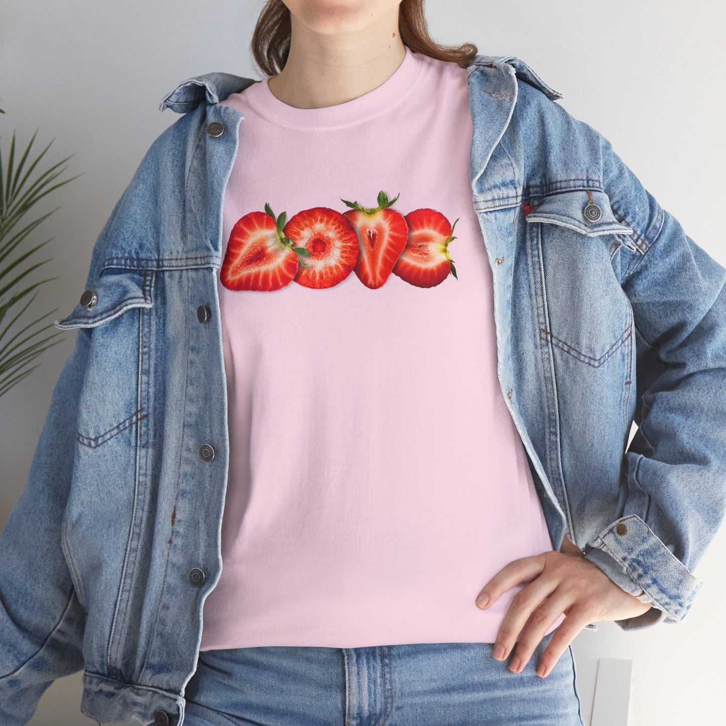 BERRY MUCH LOVE Unisex Heavy Cotton Tee