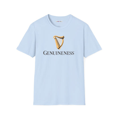 GENUINENESS Unisex Softstyle 100% Cotton T-Shirt