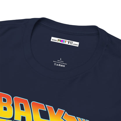BACK THE FLUX UP Unisex Heavy Cotton Tee