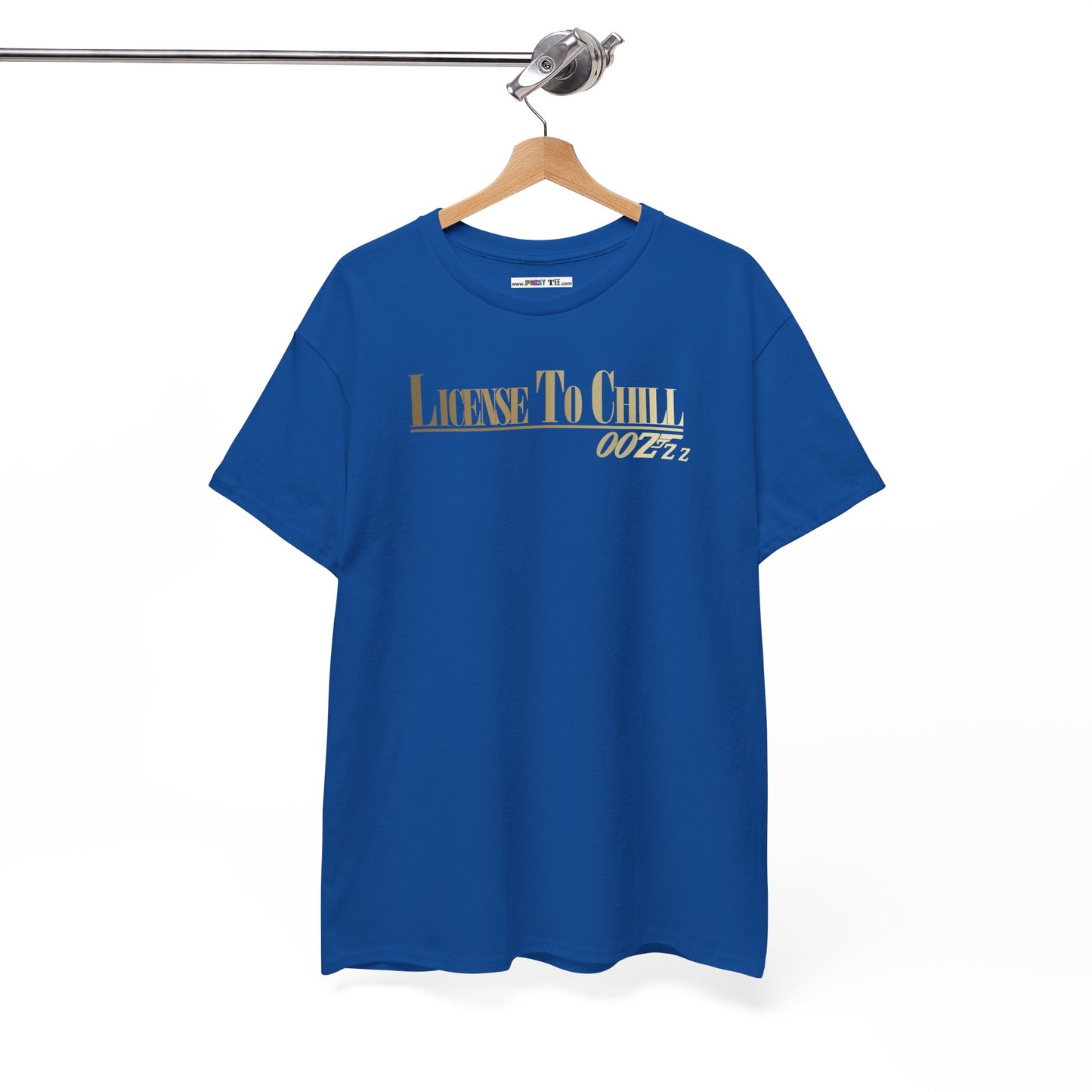 LICENSE TO CHILL 00Zzz Unisex Heavy Cotton Tee